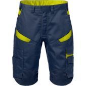 Fristads Korte Broek 2562 Stfp  Marineblauw/hi-vis Geel C44 MARINEBLAUW/HI-VIS GEEL C44