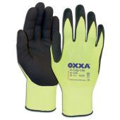 Oxxa Handschoenen X-Grip-Lite Geel Zwart 51-025 mt 9/L