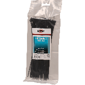 Kelfort Bundelbandjes zwart, 100st