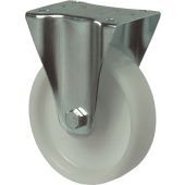 Delftechniek Bokwiel Polyamide Wiel Wit 80X60 80MM