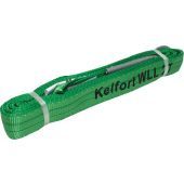Kelfort Hijsband Groen 2 Ton Inclusief Certifikaat Lengte 6 Meter