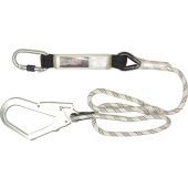 Kelfort Vanglijn 2 Mtr. Met Demper Polyamide Kernmantel Arrest White Xl ARREST WHITE XL