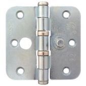 AXA Kogellagerscharnier Veiligheid SKG** Ronde Hoek Topcoat 76X76MM Gegalv.