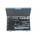 Gedore Dopsleutelset 19 V20U-20 1/4"+1/2" 81-dlg