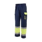 Blaklader Werkbroek Hi-vis  158 4 Geel/marineblauw C156 GEEL/MARINEBLAUW C156