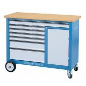 Gedore Verrijdbare werkbank 1504 XL, 1,25 m breed, 7 laden