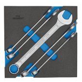 Gedore steeksleutelset 1500 CT2-7-32 in 2/3 CT module