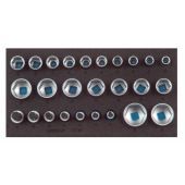 Gedore Dopsleutelset 1500 CT1-19 in CT module