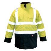 M-Wear Parka marabe 2666 Geel/Blauw L