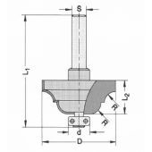 - Contraprofielfrees R=6,3 24703-5-44912