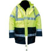 First Choice Parka 4-in-1 - 0980 Geel/Blauw EN471, mt S