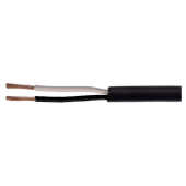 Hella Pvc-Kabel 2X1,5MM2 Rol Rond Zwart/Wit