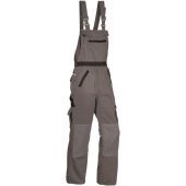 PKA-Workwear Amerikaanse Overall Pka Met Kn Iezakken Threeline Image Grijs/zwart Mt 46 GRIJS/ZWART MT 46