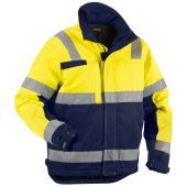 Blaklader Winterjas Hi-vis  486 2 Geel/marineblauw Mt 4xl GEEL/MARINEBLAUW MT 4XL