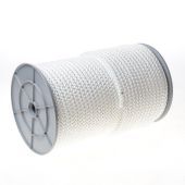 Nylonkoord Tiptolon - Gevlochten Met Kern - Wit 10MM Rol 100Mtr