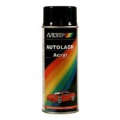 MOTIP Autolak Compact Spray  51000 Zwart Met 51000 ZWART MET