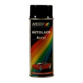 MOTIP Autolak Compact Spray  51020 Zwart Met 51020 ZWART MET