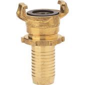 Messing snelkoppelingen met slangpilaar 3/4" SLANGTULE