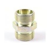 SNIJRINGKOPPELING ERMETO MESSING RECHT/ZWARE UITVOERING 10MM