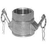 KAMLOK KOPPELING VROUW RVS316 1.1/2" BINNENDRAAD