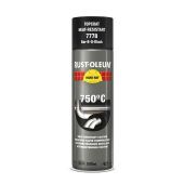 Rust-Oleum Spraylak Hittebest. Zwart 7778 750gr.