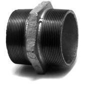 Delftechniek Dubbele Nippel Zwart Nr.245 1"X3/4"