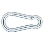 DX Karabijnhaak C-DIN5299 - Verzinkt met Kous 80X8mm