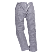 Portwest Koksbroek- barnet CHECK mt MEDIUM