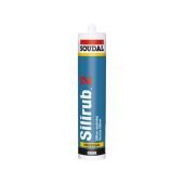 Soudal Silirub 2 Siliconenkit RAL9001 310ml