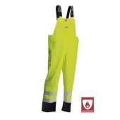 Lyngsoe Microfl Vlamvertr Amer Overall Fr-lr3059-fl.geel/mar. Mt M FR-LR3059-FL.GEEL/MAR.  MT M