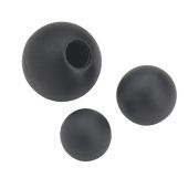 Delftechniek Kogelknop zwart kunststof M10X40