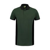 Lemon & Soda Lem4600 L&s Polo Workwear 5535c Forest Green/bk M Unisex 5535C Forest Green/BK M UNISEX
