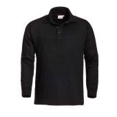 Santino Polosweatshirt Rick Zwart Maat M ZWART MAAT M