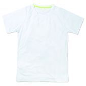 Stedman T-shirt Raglan Mesh ActiveDry for him Wit mt XL