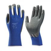 Showa Werkhandschoen 380 zw bl nitril foam grip MAAT 9/XL NYLON