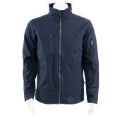 Triffic Heren Softshell jack Circulair Marine - Maat S