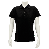 Triffic Poloshirt Dames Zwart Maat XXS