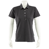 Triffic Poloshirt Dames Zwart Maat XS
