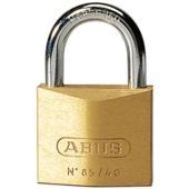Abus Messing hangslot, verschillend sluitend 85/40mm