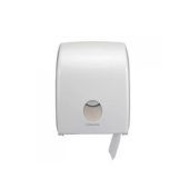 Aquarius  AQUARIUS TOILETTISSUE DISPENSE<BR/>R - MINI JUMBO, ENKEL / WIT<BR/>31.20 CM X 25.00 CM X 15.00 CM 31.20 CM X 25.00 CM X 15.00 CM