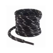 Baak Schoenveters Zwart/grijs 120cm B-2952