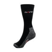 Baak Sokken Winter Coolmax Zwart/Grijs Maat 47-50