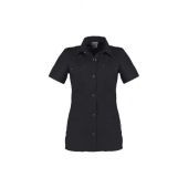 Ballyclare Dames Haarzorgjasje Haen Kara Zwart Maat 2XL