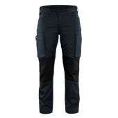 Blaklader Werkbroek Service Dames Stretc H  7159 Dark Navy/black C30 DARK NAVY/BLACK C30