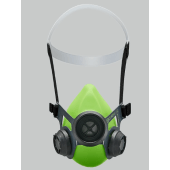 BLS Halfgelaatsmasker Siliconen Universeel SGE46 RD40