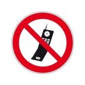 Brady PICTOGRAM GSM-TOESTELLEN VERBODEN<BR/>PIC 235<BR/>DIA 100MM DIA 100MM