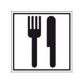 Brady PICTOGRAM KANTINE<BR/>PIC 450<BR/>200*200MM 200*200MM