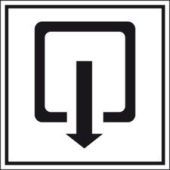 Brady PICTOGRAM UITGANG<BR/>PIC 241<BR/>200*200MM 200*200MM