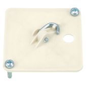 Delftechniek Centraaldoosdeksel Creme Vierkant