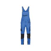 Dassy Bretelbroek Voltic PESCO63 Azuurblauw/Antracietgrijs Maat 48 Lang